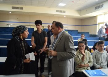 “منصور حسن” يجري جولة تفقدية بجامعة بني سويف الأهلية