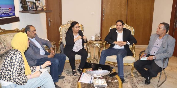 “بلال حبش”يلتقي مدير مشروع الدعم الفني لمناقشة آليات تطوير الهيكل التنظيمي للوحدات القروية