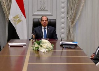 اجتماع الرئيس السيسي بوزير العدل ورئيس الهيئة القومية للتأمين الاجتماعي