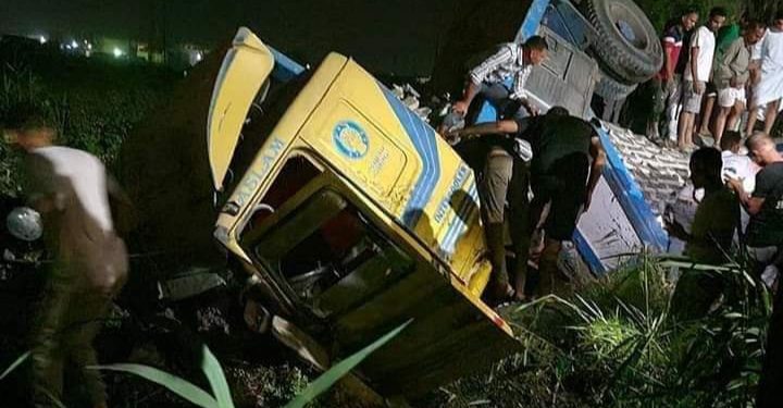 حادث صحراوي الفيوم القاهرة