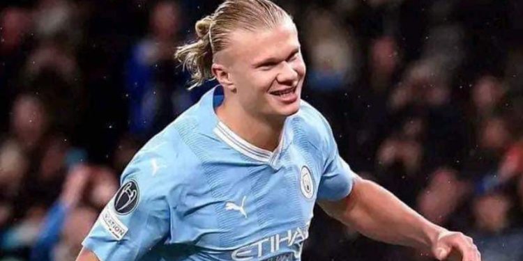 هالاند لاعب مانشستر سيتي