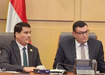النائب علي بدر في اجتماع وزير الإسكان بمجلس النواب