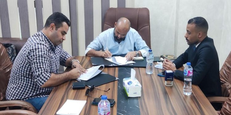 بروتوكول بين مجمع عمال مصر ودار الهندسة للمقاولات والتجارة