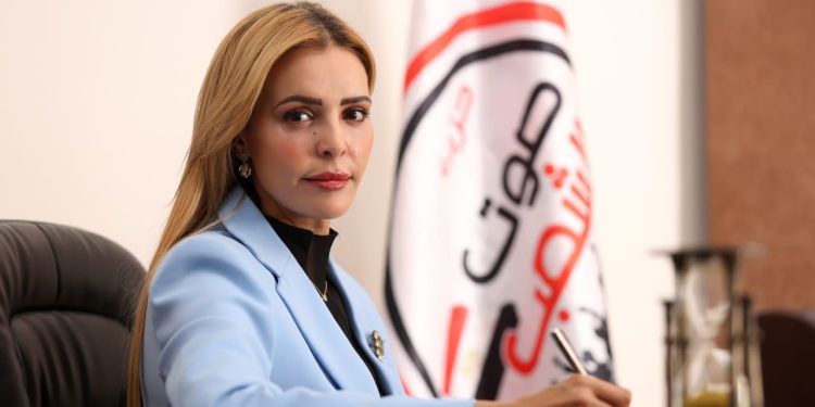 مروة بوريص الأمين العام لحزب صوت الشعب