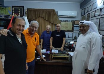 جانب من بروتوكول التعاون المشترك بين المهن التمثيلية وقطر