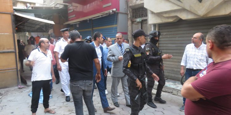 مدير أمن الإسماعيلية يقود حملة مكبرة بشارع مصر