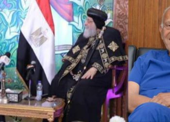 فضيلة الإمام الأكبر شيخ الأزهر وقداسة البابا تواضروس الثاني والسير مجدي يعقوب