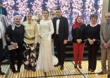 جانب من حفل زفاف نجل مدير مكتب محافظ بني سويف