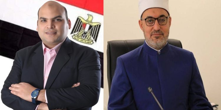 مفتي الجمهورية وإبراهيم فرج