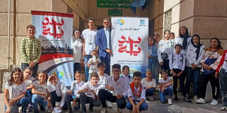 جانب من إنطلاق مبادرة بداية بالإسكندرية