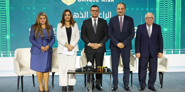 جانب من مشاركة وزيرة التنمية المحلية لملتقى بناة مصر