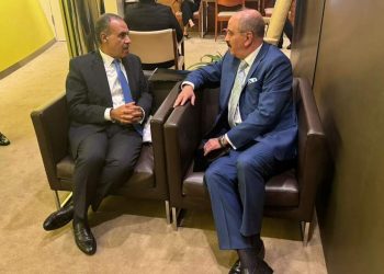 جانب من لقاءات وزير الخارجيةعلى هامش قمة المستقبل