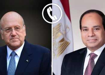 الرئيس السيسي يجري اتصال هاتفي بميقاتي ـ أرشيفية