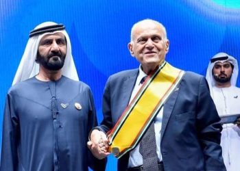 السير مجدي يعقوب ومحمد بن راشد