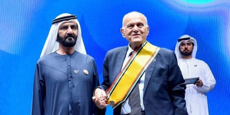 السير مجدي يعقوب ومحمد بن راشد