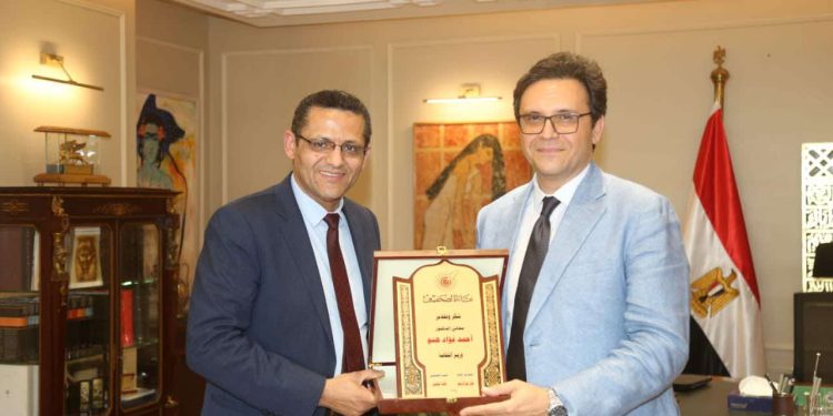 وزير الثقافة ونقيب الصحفيين