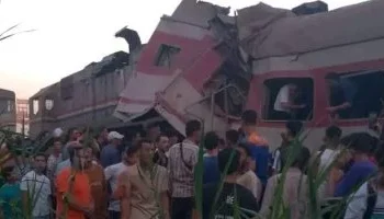 حادث تصادم قطار الزقازيق