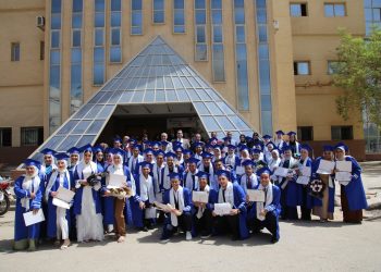 حفل تخرج الدفة الاولى بجامعة الفيوم