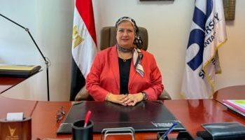 الدكتورة جيهان فكرى رئيس جامعة سيناء