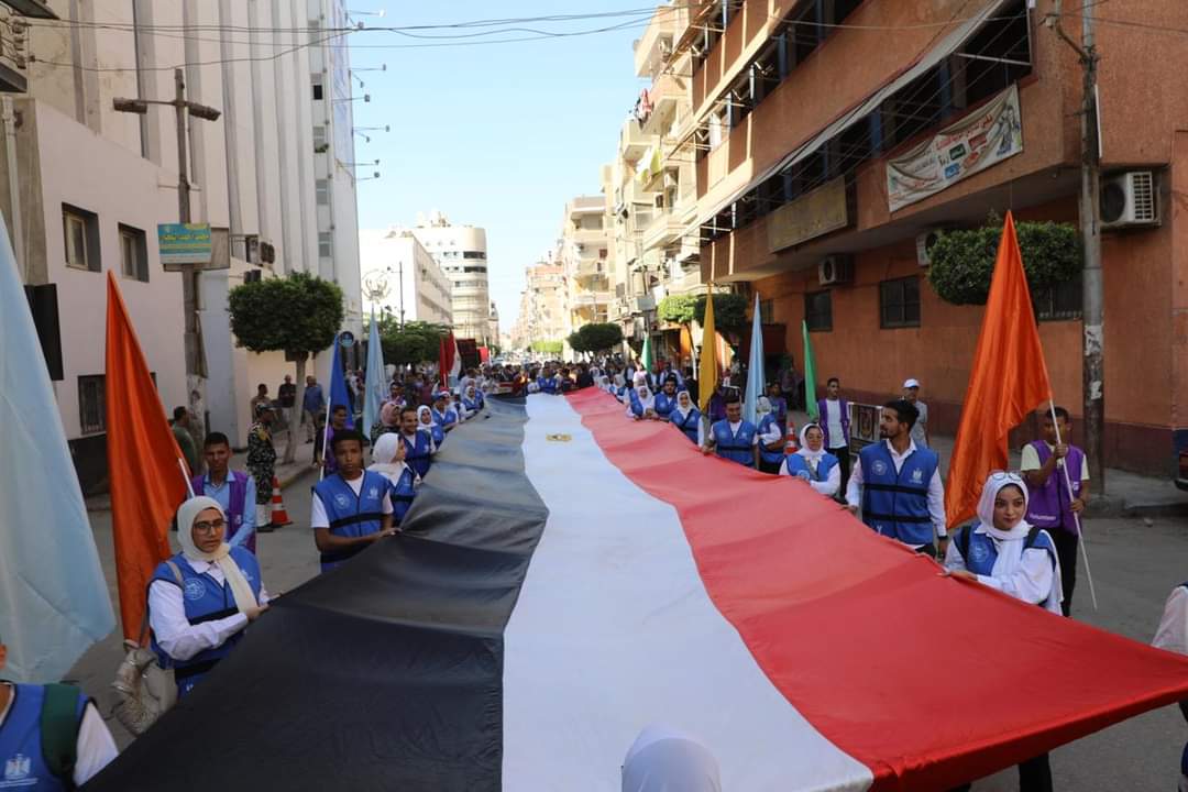 جانب من احتفالات محافظة المنوفية بالذكرى الـ51 لنصر أكتوبر المجيد 