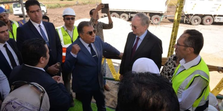 محافظ الدقهلية وسفير الاتحاد الأوروبي في مصر