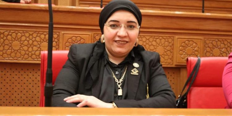 النائبة دعاء عريبي رئيس الهيئة البرلمانية لحزب المؤتمر