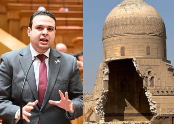 النائب عبد المنعم إمام والقبة المهدومة