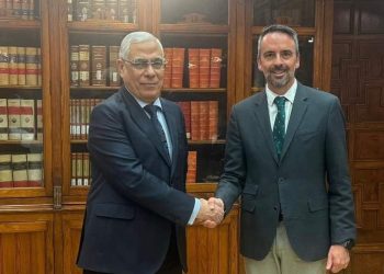 النائب العام يلتقي سكرتير الدولة للعدل الإسباني