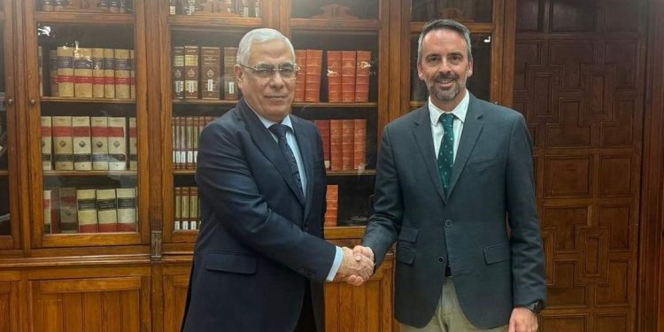 النائب العام يلتقي سكرتير الدولة للعدل الإسباني