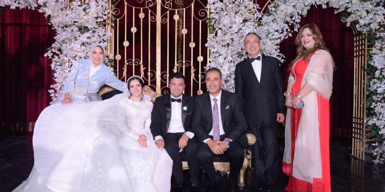جانب من حفل زفاف نجل محافظ الإسكندرية السابق اللواء محمد الشريف