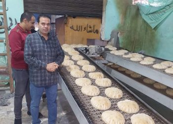 جانب من الحملات التموينية بكفر الشيخ