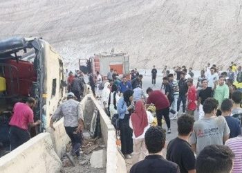 إرتفاع عدد ضحايا ومصابي حادث إنقلاب اتوبيس الجلالة