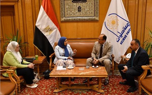 بروتوكول تعاون بين أكاديمية البحث العلمي وجامعة حلوان