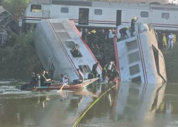 حادث تصادم قطارين المنيا