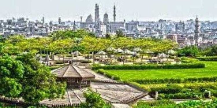 الحديقة الزهرية بالزمالك
