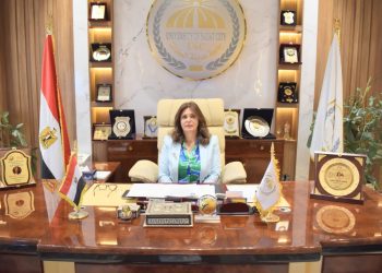 الدكتورة شادن معاوية رئيس جامعة مدينة السادات