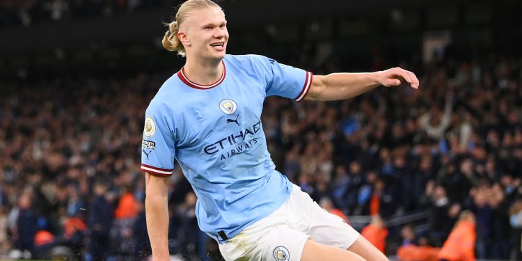 هالاند لاعب مانشستر سيتي