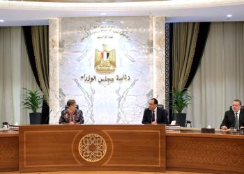 رئيس الوزراء مصطفى مدبولي ومدير عام صندوق النقد الدولي