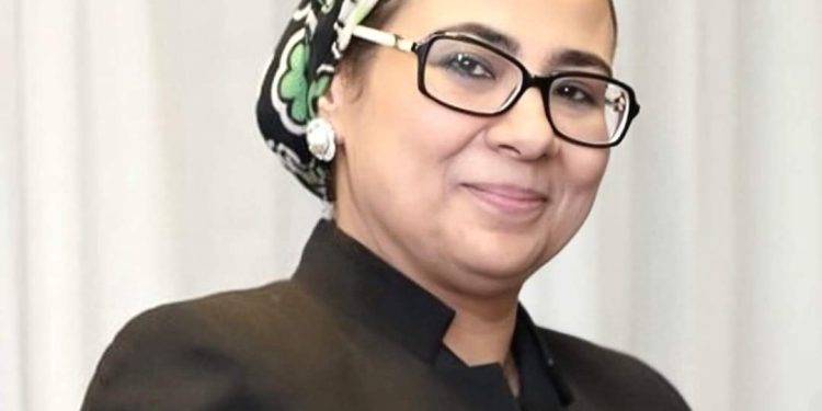 المستشارة أمل عمار رئيسة المجلس القومي للمرأة الجديدة