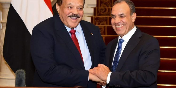 وزير الخارجية يستقبل نظيره السوداني الجديد
