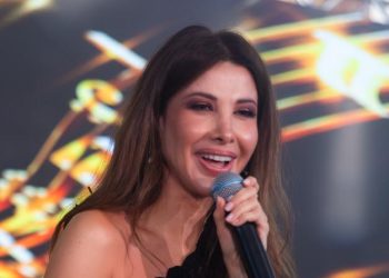 نانسي عجرم تشعل حفل القاهرة الجديدة
