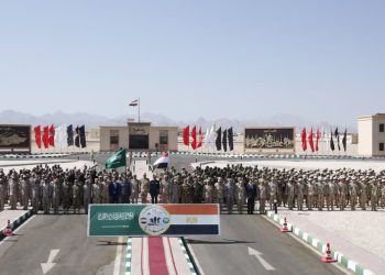 التدريب المشترك بين القوات المسلحة المصرية والسعودية السهم الثاقب