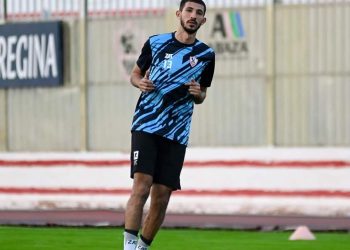 لاعب الزمالك أحمد فتوح
