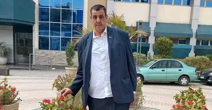 الراحل الكابتن عماد عبد الخالق أمين عام نقابة المهن الرياضية ببني سويف