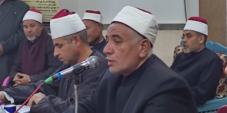 الشيخ سلامة عبدالرازق وكيل وزارة الأوقاف بالمنيا