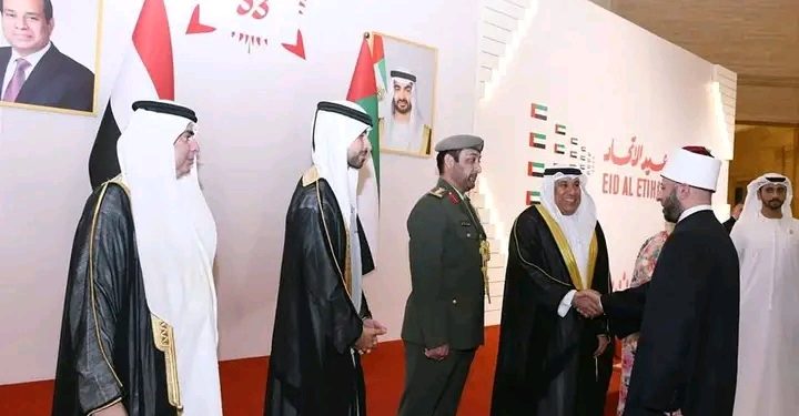 وزير الأوقاف يشارك في الاحتفال باليوم الوطني للإمارات الـ53