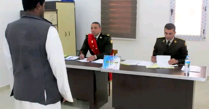 جانب من إنهاء مواقف التجنيد