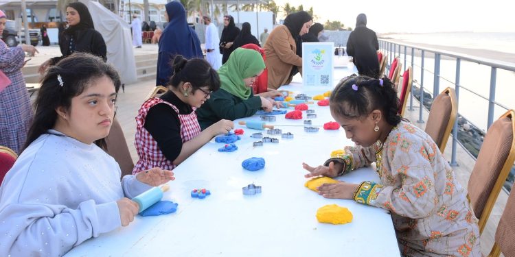 جانب من احتفال الجمعية العُمانية لمتلازمة داون بمرور 10 أعوام على إشهارها 