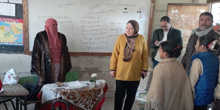 وكيل تعليم بني سويف تحيل إدارة مدرسة الي التحقيق