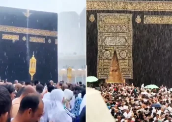 أمطار وصقيع في السعودية